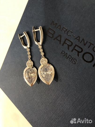 Серебряные серьги новые