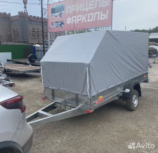 Сст 7132-09 с Евро тентом (цвет серый)