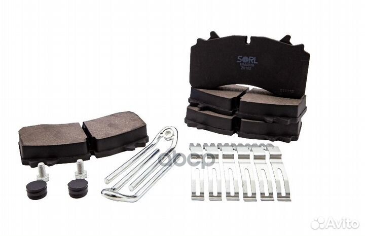 HM4809+AK010 колодки дисковые (WVA 29336 ) с р