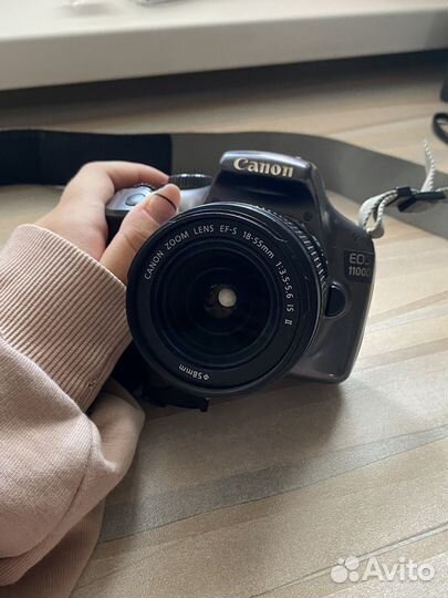Зеркальный фотоаппарат canon eos 1100d
