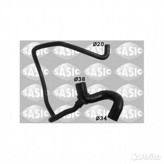 Патрубок радиатора opel astra H 1.6i 05