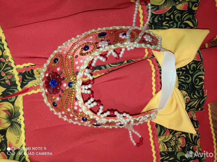 Народный костюм с кокошником