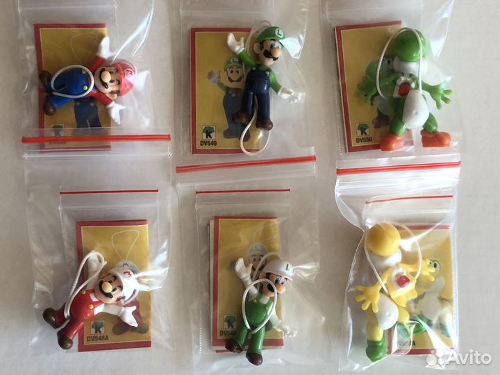 Киндер JOY Марио серия игрушек без допов