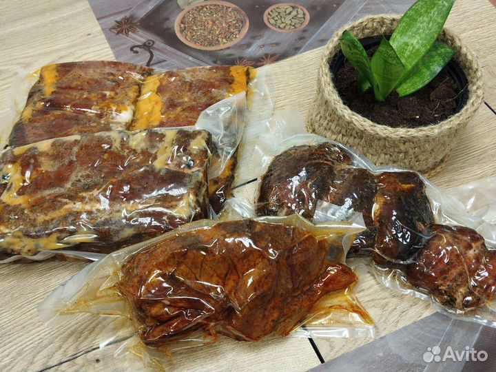 Мясо копчёно-томленое BBQ