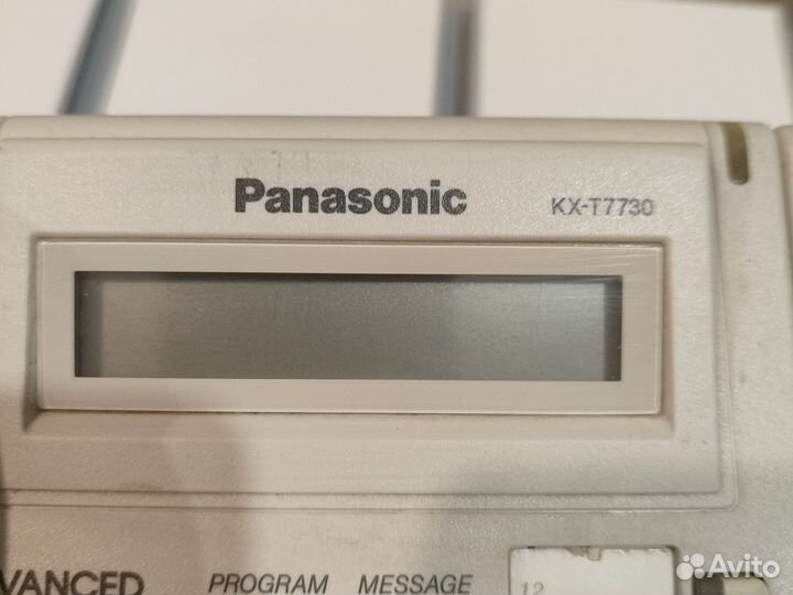 Мини атс panasonic KX-TA616 + 2 системных телефона