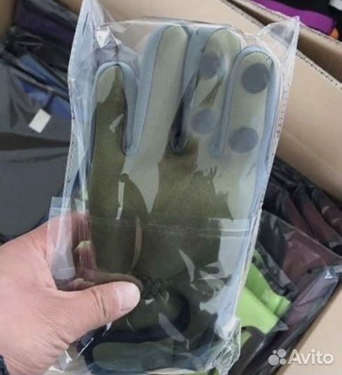 Теплые водопроницаемые перчатки. Охота, рыбалка