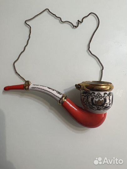 Фарфоровая трубка СССР Киев