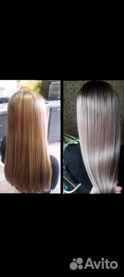 Сложное окрашивание волос air тач колорист