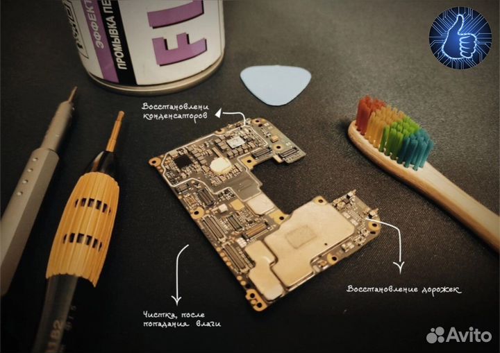 Ремонт телефонов. iPhone, Samsung, Xiaomi и др