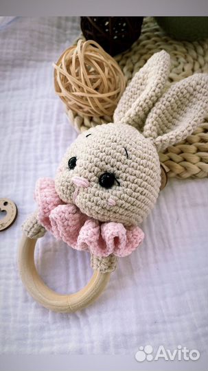 Вязаные погремушки