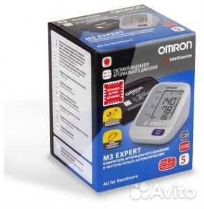 Тонометр omron M3 Expert+адаптер,манжета 22-42 см