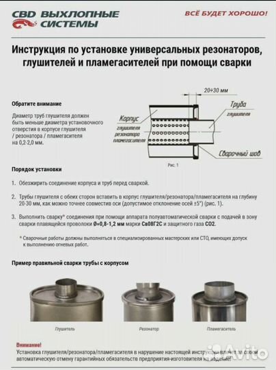 Пламегаситель CBD plin147