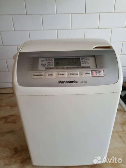 Хлебопечка panasonic sd 255