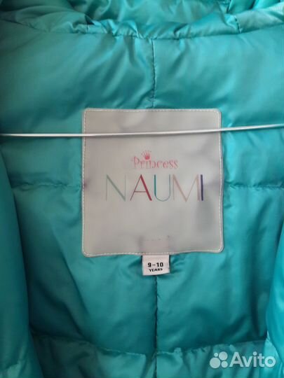 Парка пуховая Naumi, р. 9-10 лет