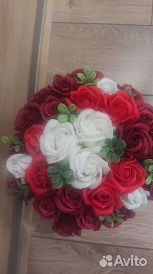 Букет из мыла ручной работы