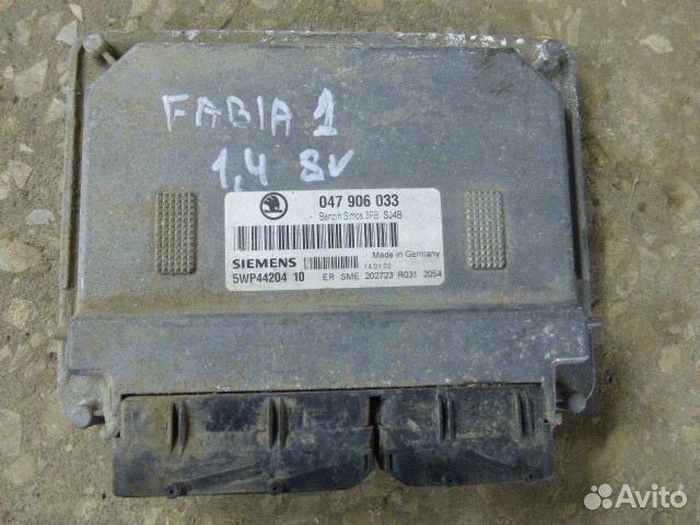 Шкода эбу 1.4 Fabia