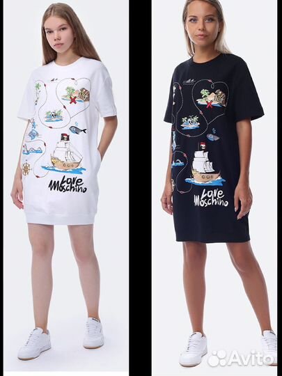 Love moschino платье 2 шт