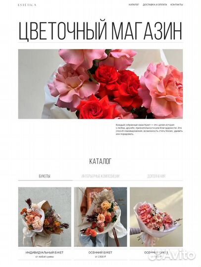 Создание сайтов на Тильде