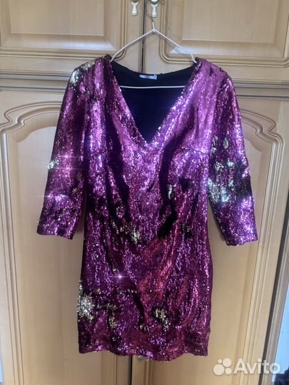 Вечернее платье 44 праздничное новогоднее