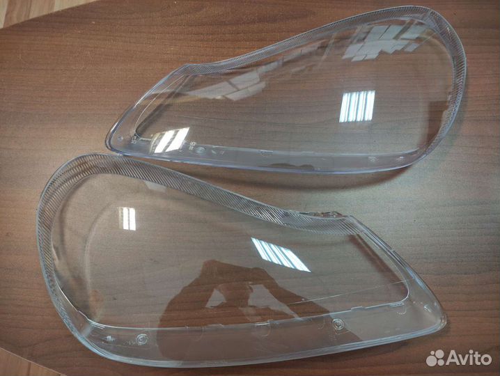 Стекла фар правое левое Porsche Cayenne Кайен 957
