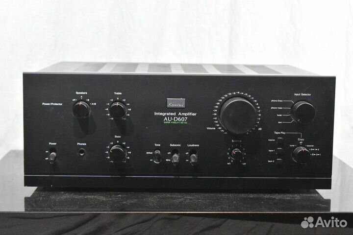 Усилитель мощности звука sansui AU-D607 (1979*)