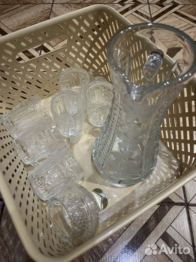 Графин хрустальный СССР