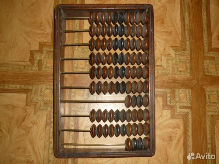 Советские деревяные счеты