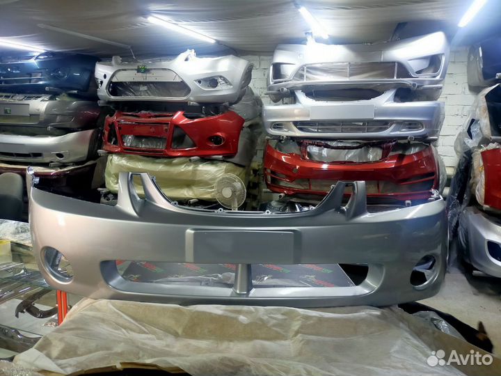 Бампер передний Kia Cerato Киа Церато 04-07 новый