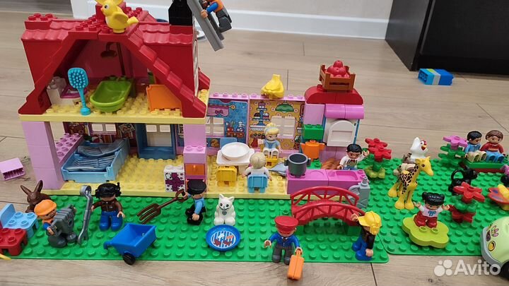 Lego duplo более 10 наборов 6 кг