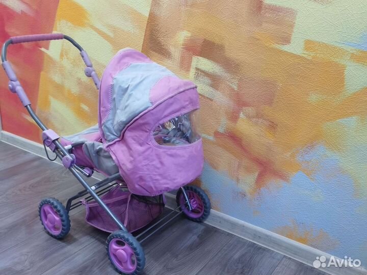 Коляска кукольная
