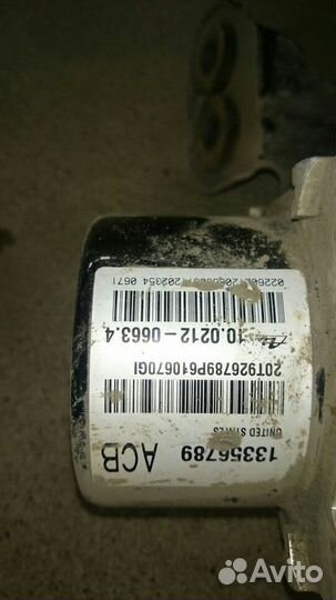 Блок абс на опель астра Джей