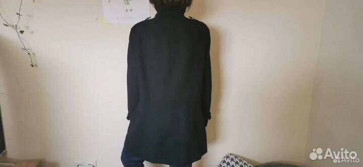 Чёрное женское пальто George