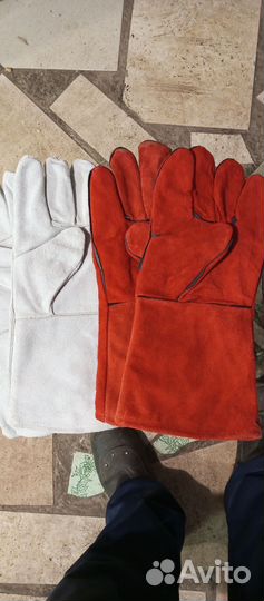 Перчатки замшевые сварочные