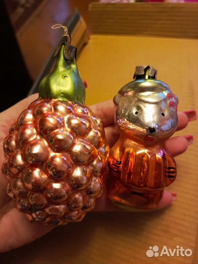 Новогодние игрушки СССР