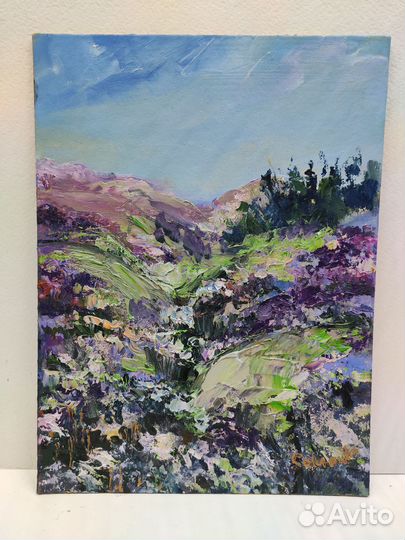 Картины маслом с морским и южными пейзажами