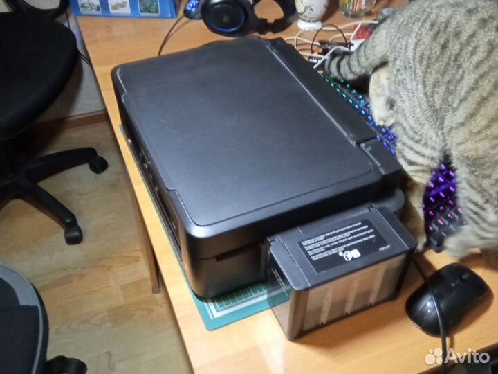 Мфу струйный с снпч Epson L222