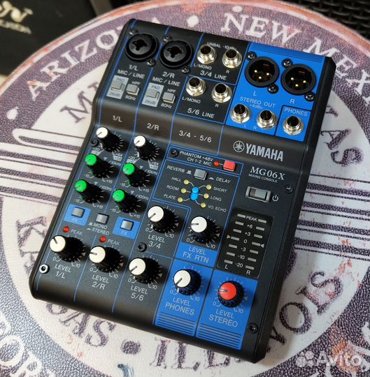 Компактный микшерный пульт Yamaha MG06X