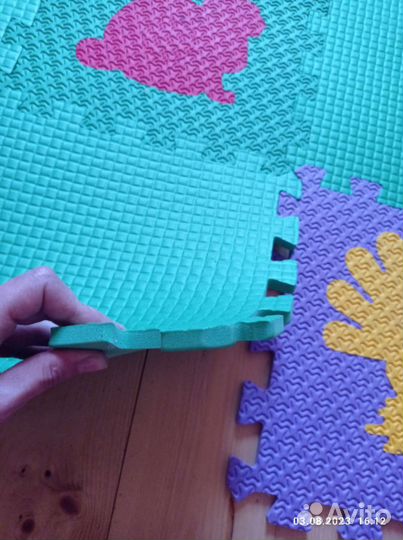 Мягкий коврик пазл