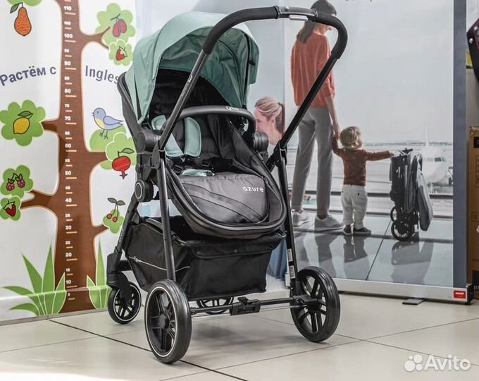 Коляска-трансформер Rant Azure, Pink