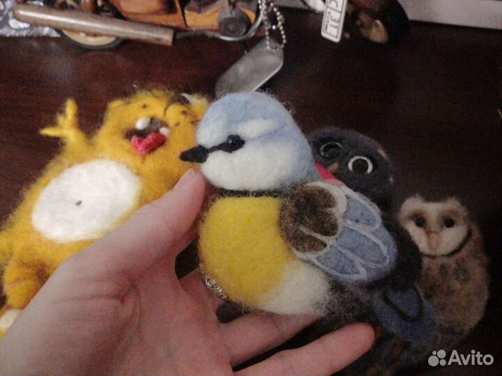 Валяние игрушки, подвески, брошки из шерсти