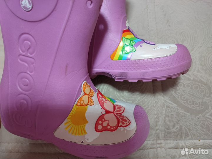 Сапоги crocs j1