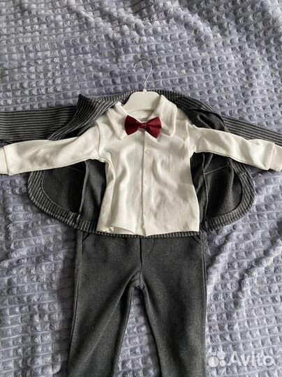 Костюм тройка с бабочкой для мальчика