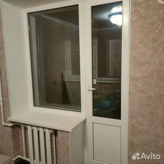 Дверь пластиковая и окно