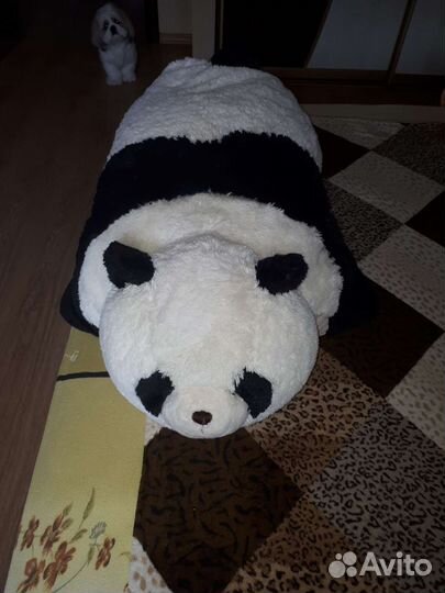 Панда игрушка - подушка интерьерная