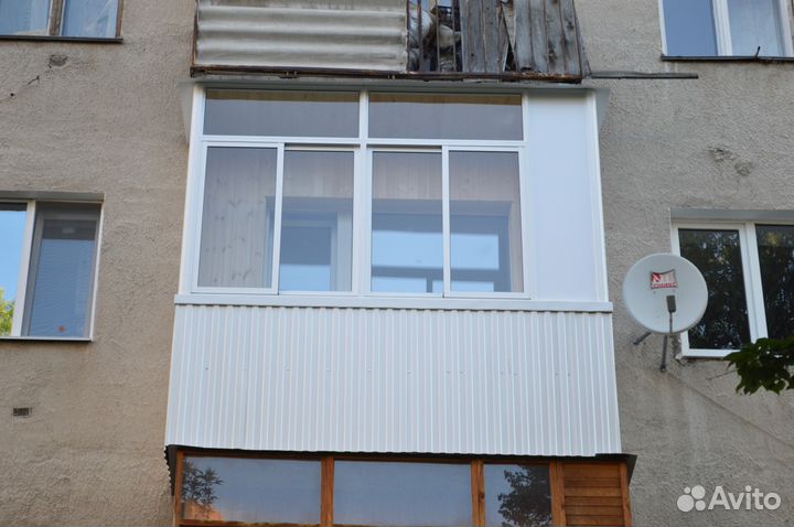 Остекление балконов любой сложности за 1 день