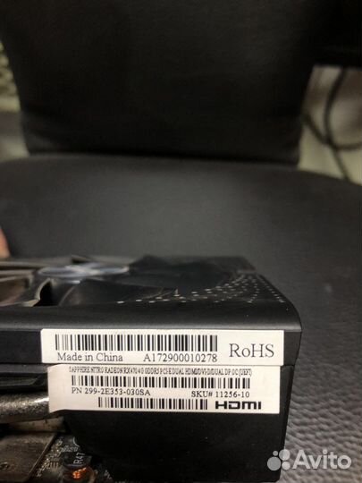 Видеокарта rx470 4gb sapphire