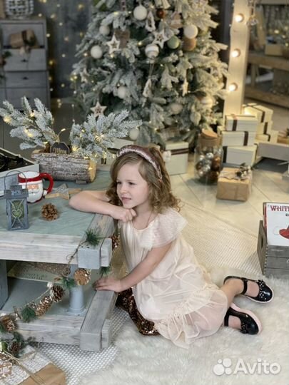 Платье для девочки праздничное H&M 5-6 лет 116