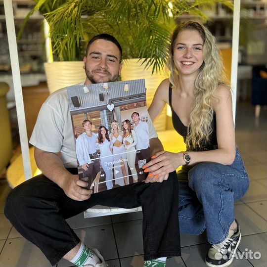 Фото с виртуальной реальностью Фоторамка подарок