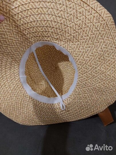 Шляпа плетёная