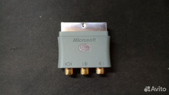 Переходник scart-RCA (тюльпан) для Xbox 360